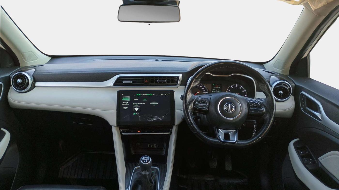 2023 MG ASTOR SUPER 1.5 MT, Petrol, Manual, 30,559 km, Dashboard