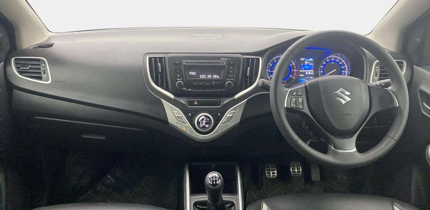 2017 Maruti Baleno ZETA PETROL 1.2, Petrol, Manual, 65,788 km, Dashboard