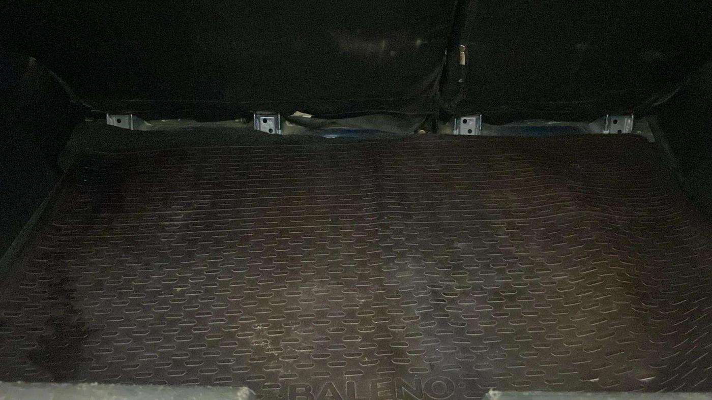 2017 Maruti Baleno ZETA PETROL 1.2, Petrol, Manual, 65,788 km, Boot Inside