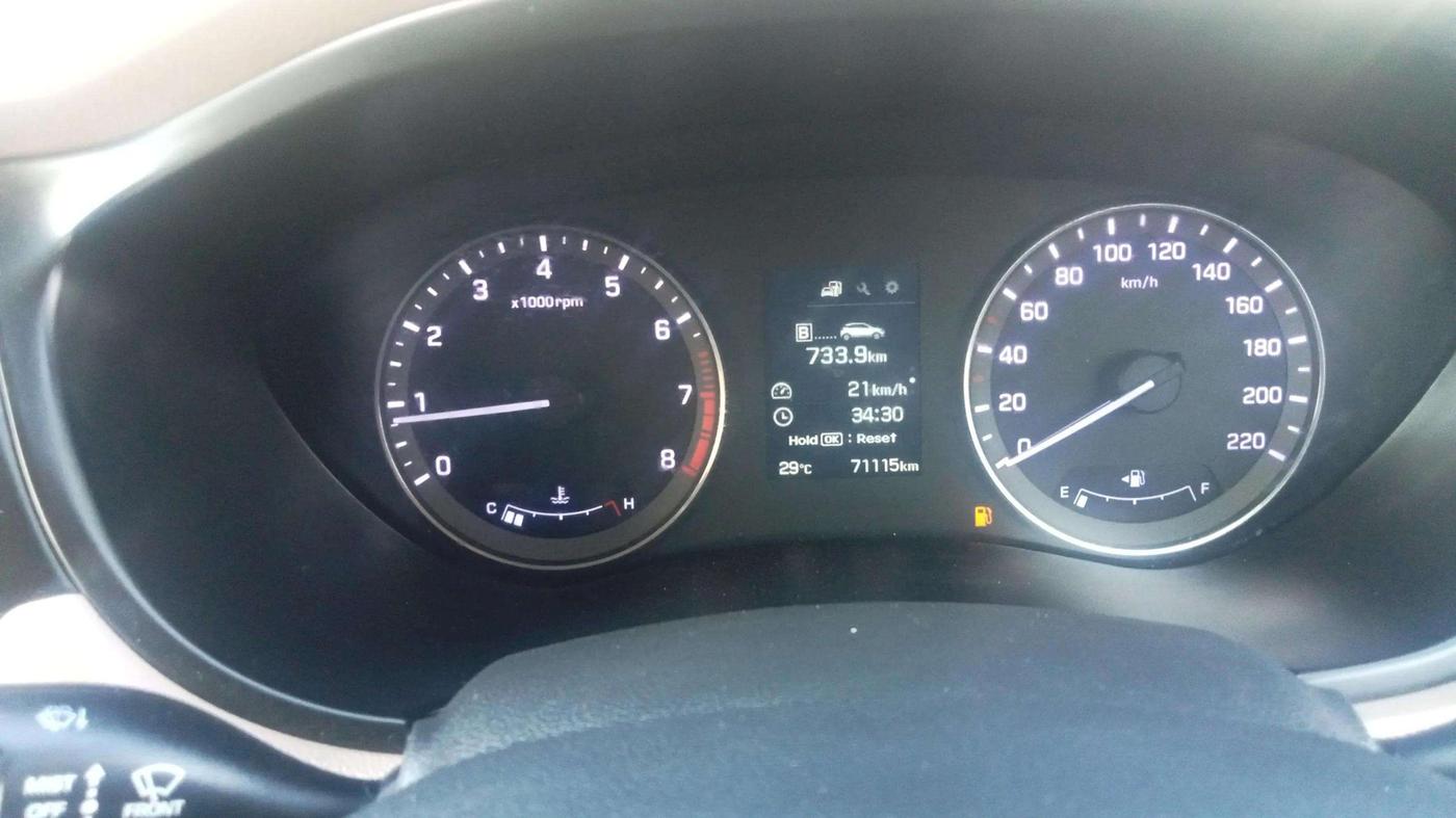2018 Hyundai Elite i20 ASTA 1.2, Petrol, Manual, 70,988 km, Odometer Image