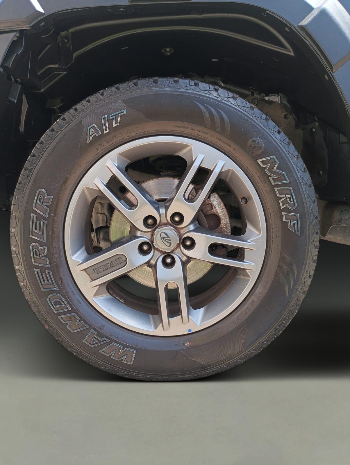 2021 Mahindra Thar LX D 4WD MT CONVERTIBLE, Diesel, Manual, 36,159 km, Right Rear Wheel