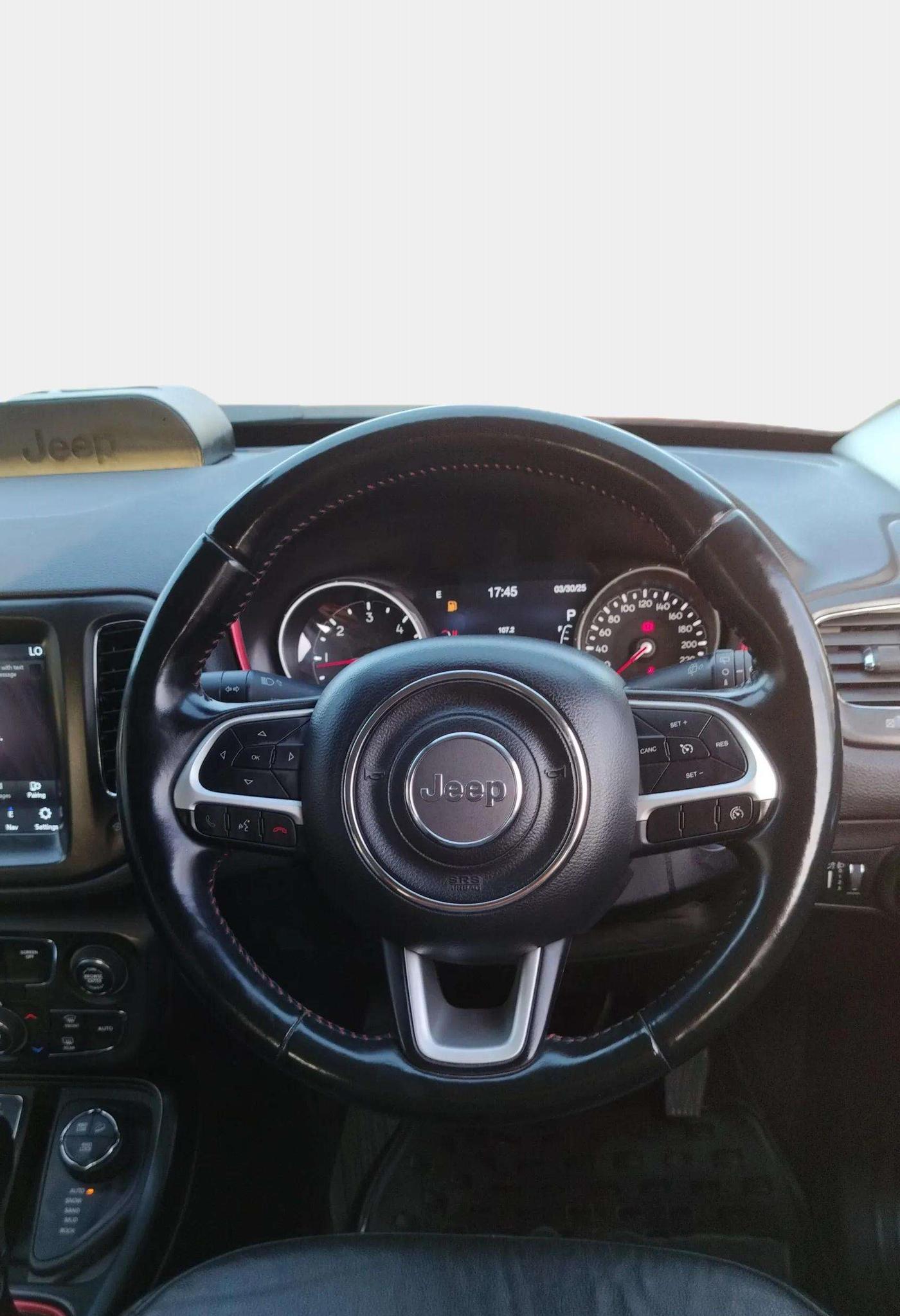 2019 Jeep Compass TRAILHAWK (O) 2.0 4X4, Diesel, Automatic, 53,132 km, Steering Wheel Close Up