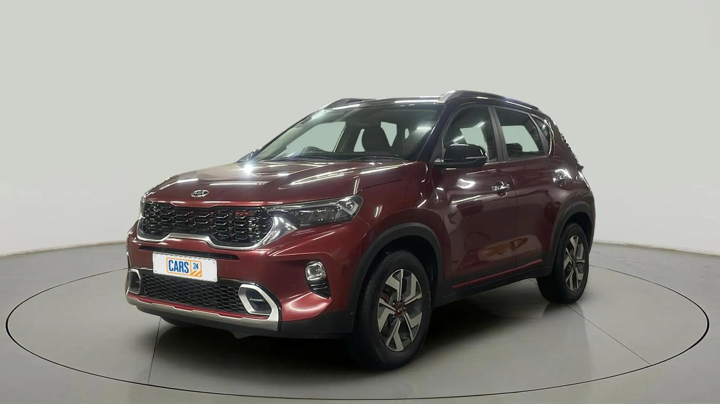 2020 KIA SONET GTX PLUS 1.0 IMT, Petrol, Manual, 19,205 km, Left Front Diagonal