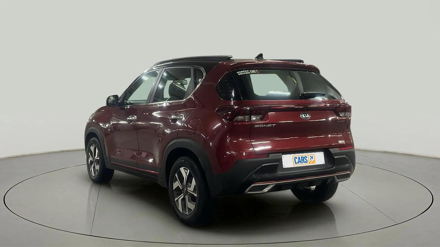 2020 KIA SONET GTX PLUS 1.0 IMT, Petrol, Manual, 19,205 km, Left Back Diagonal