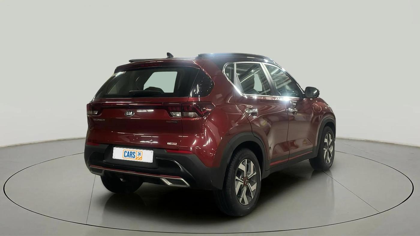 2020 KIA SONET GTX PLUS 1.0 IMT, Petrol, Manual, 19,205 km, Right Back Diagonal