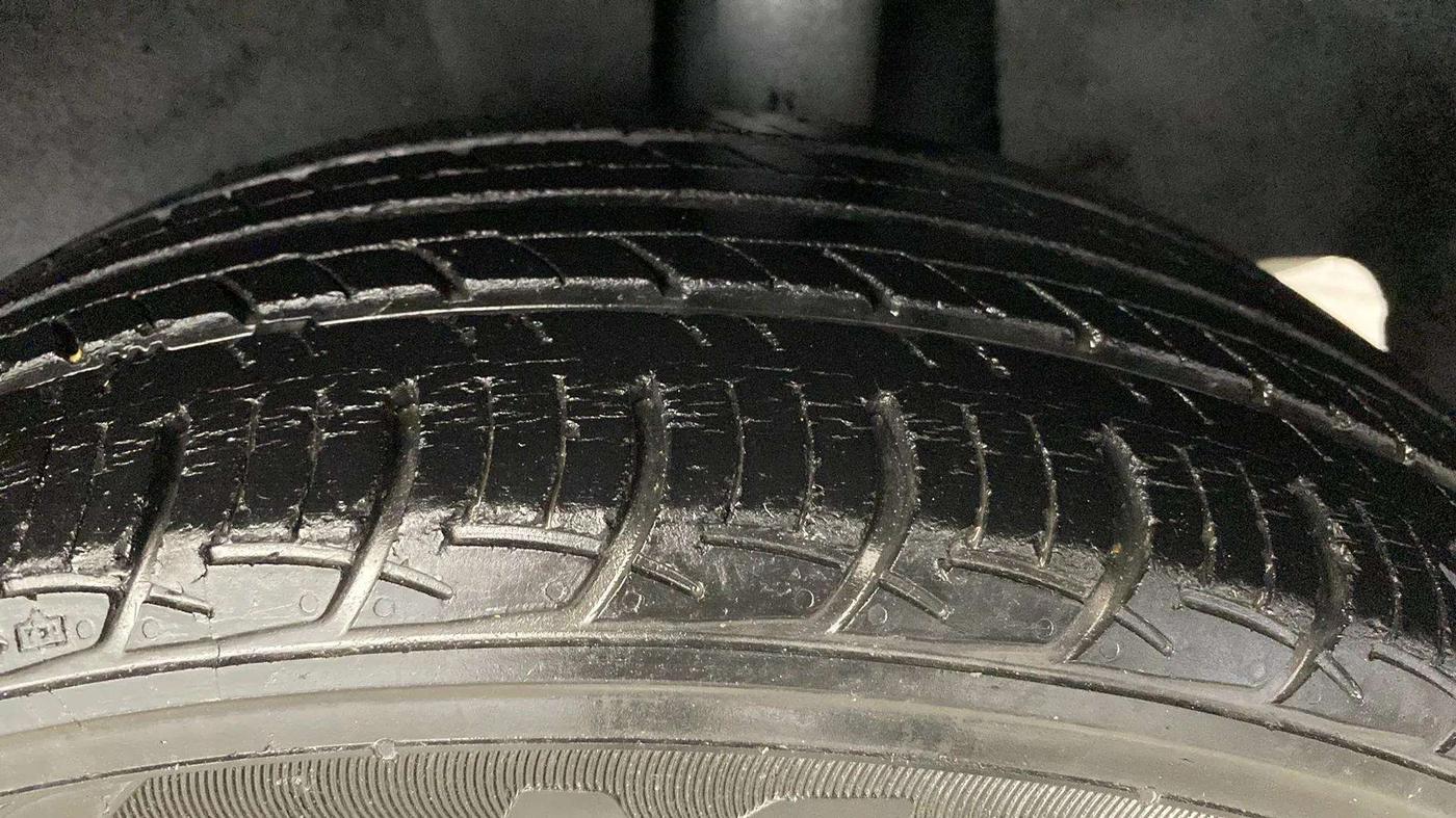 2018 Maruti Baleno DELTA CVT PETROL 1.2, Petrol, Automatic, 56,319 km, Left Rear Tyre Tread
