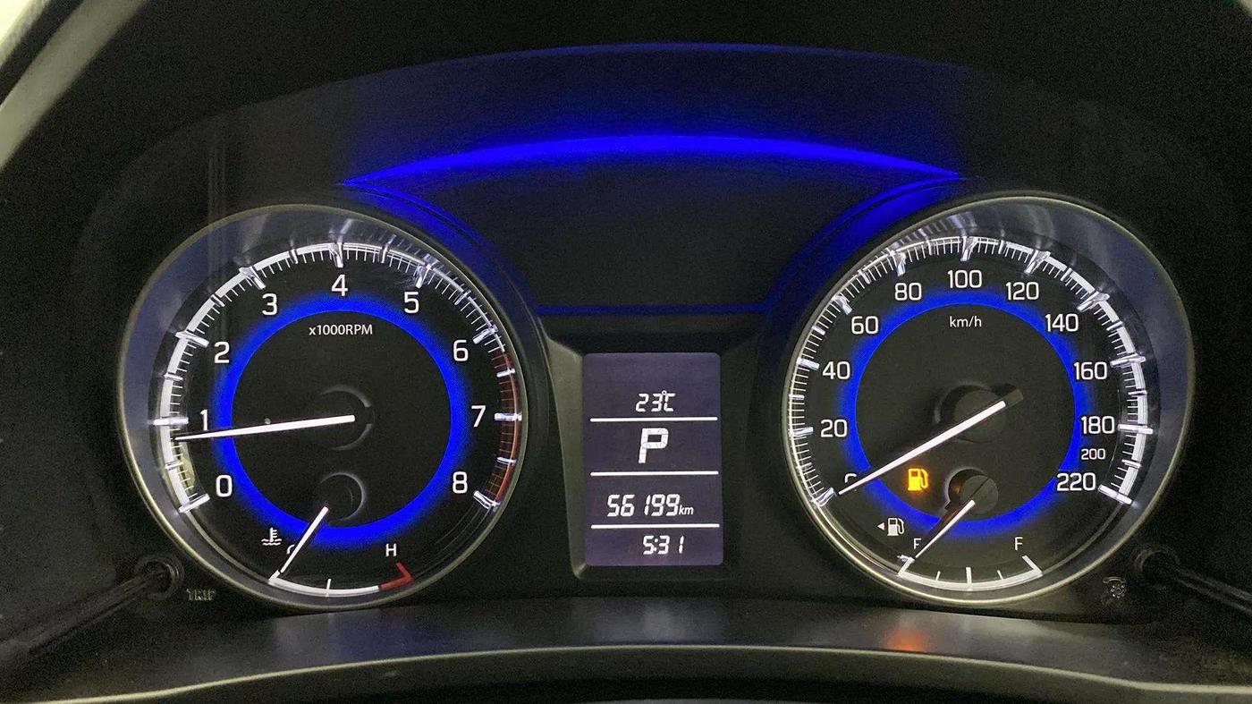 2018 Maruti Baleno DELTA CVT PETROL 1.2, Petrol, Automatic, 56,319 km, Odometer Image