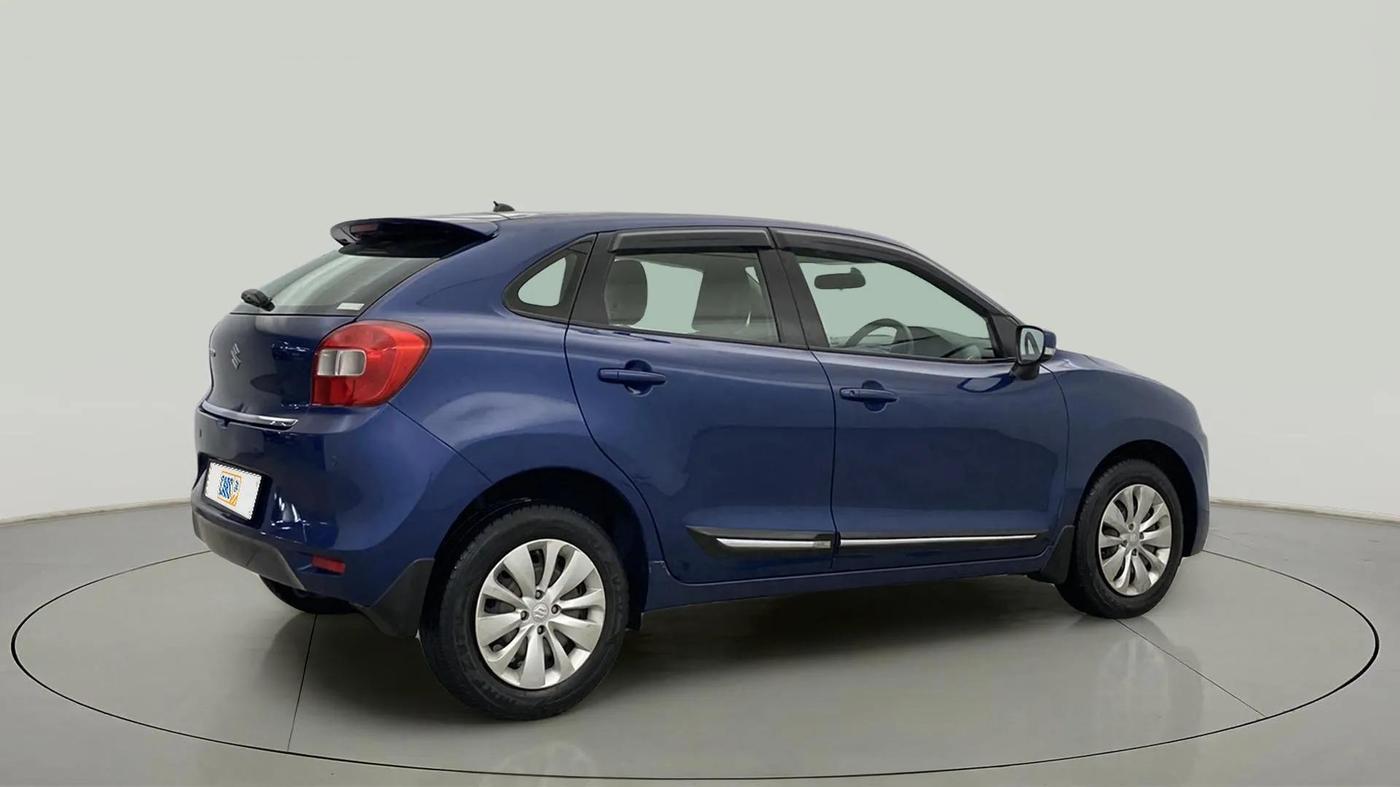 2018 Maruti Baleno DELTA CVT PETROL 1.2, Petrol, Automatic, 56,319 km, Right Back Diagonal