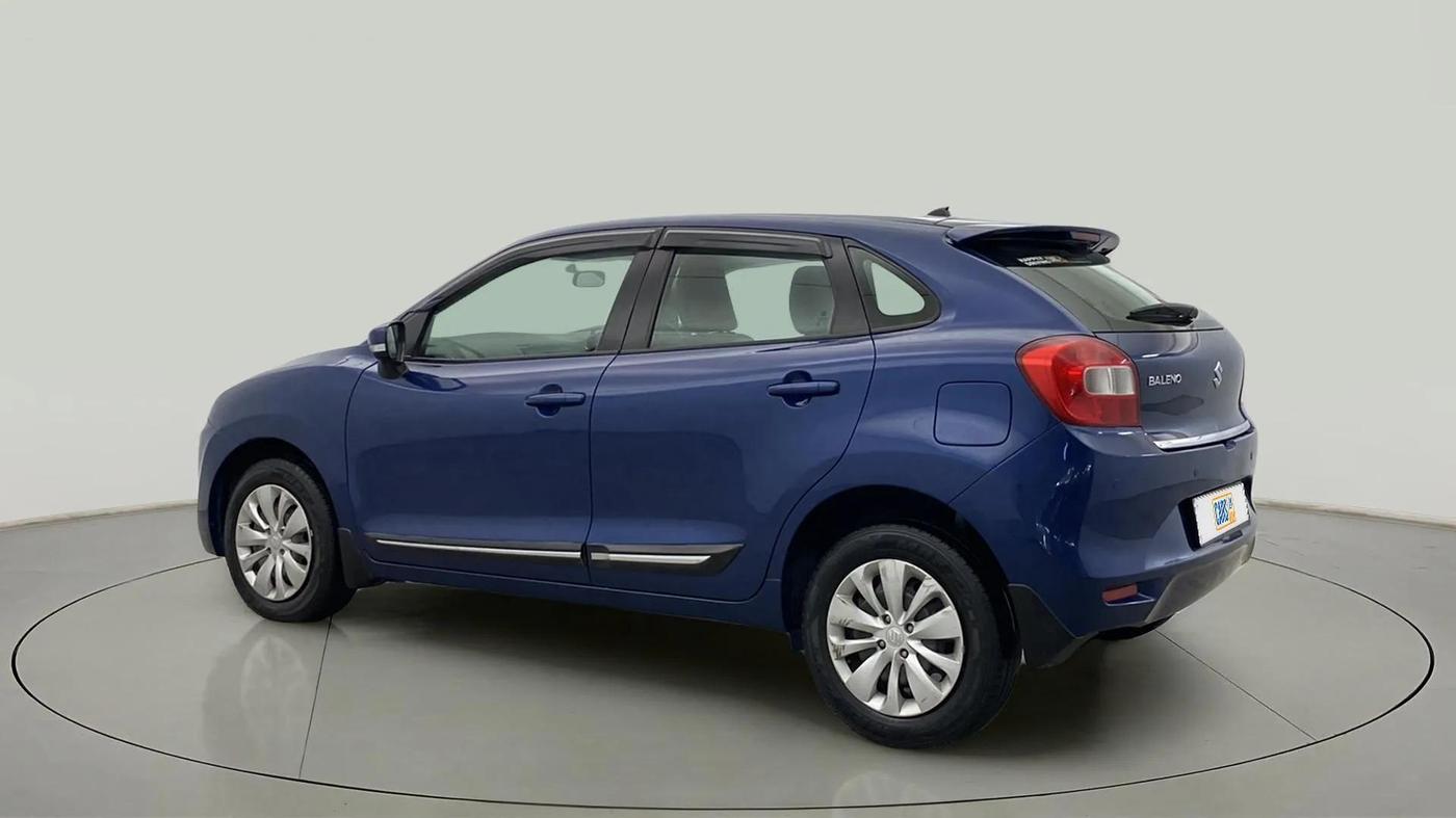 2018 Maruti Baleno DELTA CVT PETROL 1.2, Petrol, Automatic, 56,319 km, Left Back Diagonal