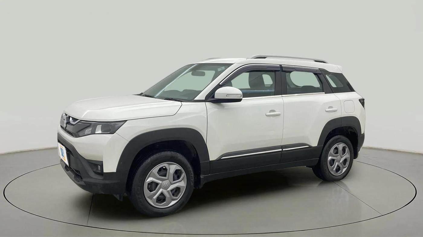 2023 Maruti BREZZA LXI S- CNG, CNG, Manual, 46,401 km, Left Front Diagonal