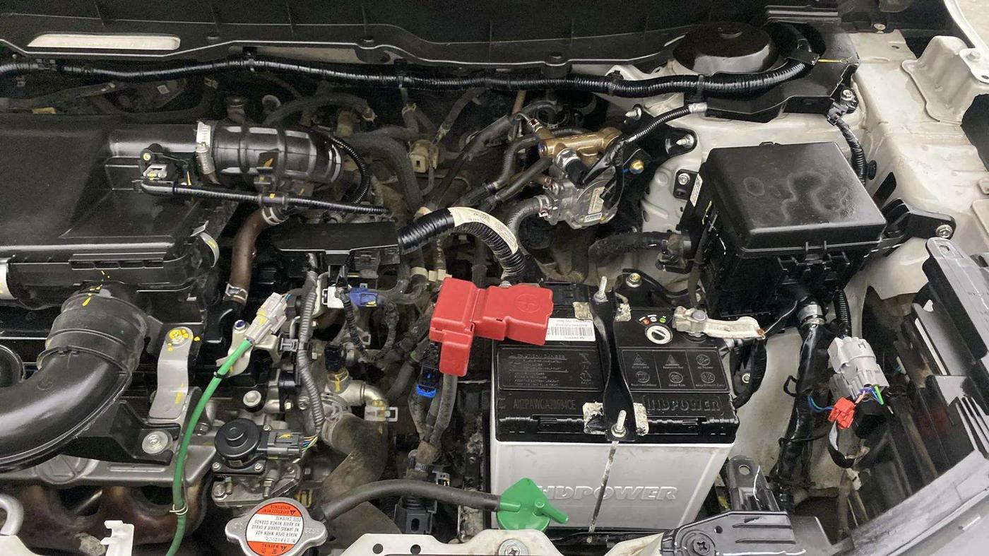 2023 Maruti BREZZA LXI S- CNG, CNG, Manual, 46,401 km, Engine View - Left