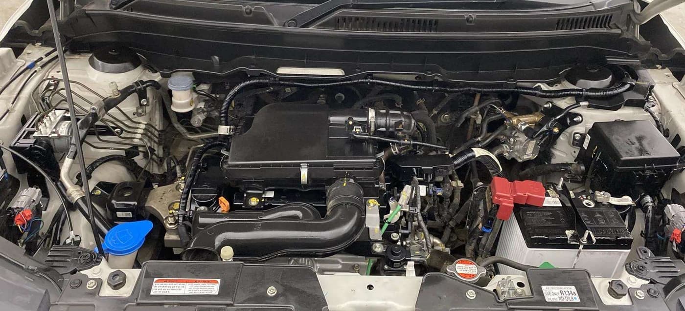 2023 Maruti BREZZA LXI S- CNG, CNG, Manual, 46,401 km, Engine View