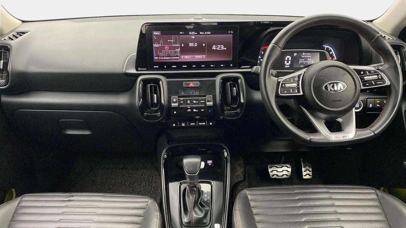 2021 KIA SONET GTX PLUS 1.5 AT, Diesel, Automatic, 60,730 km, Dashboard