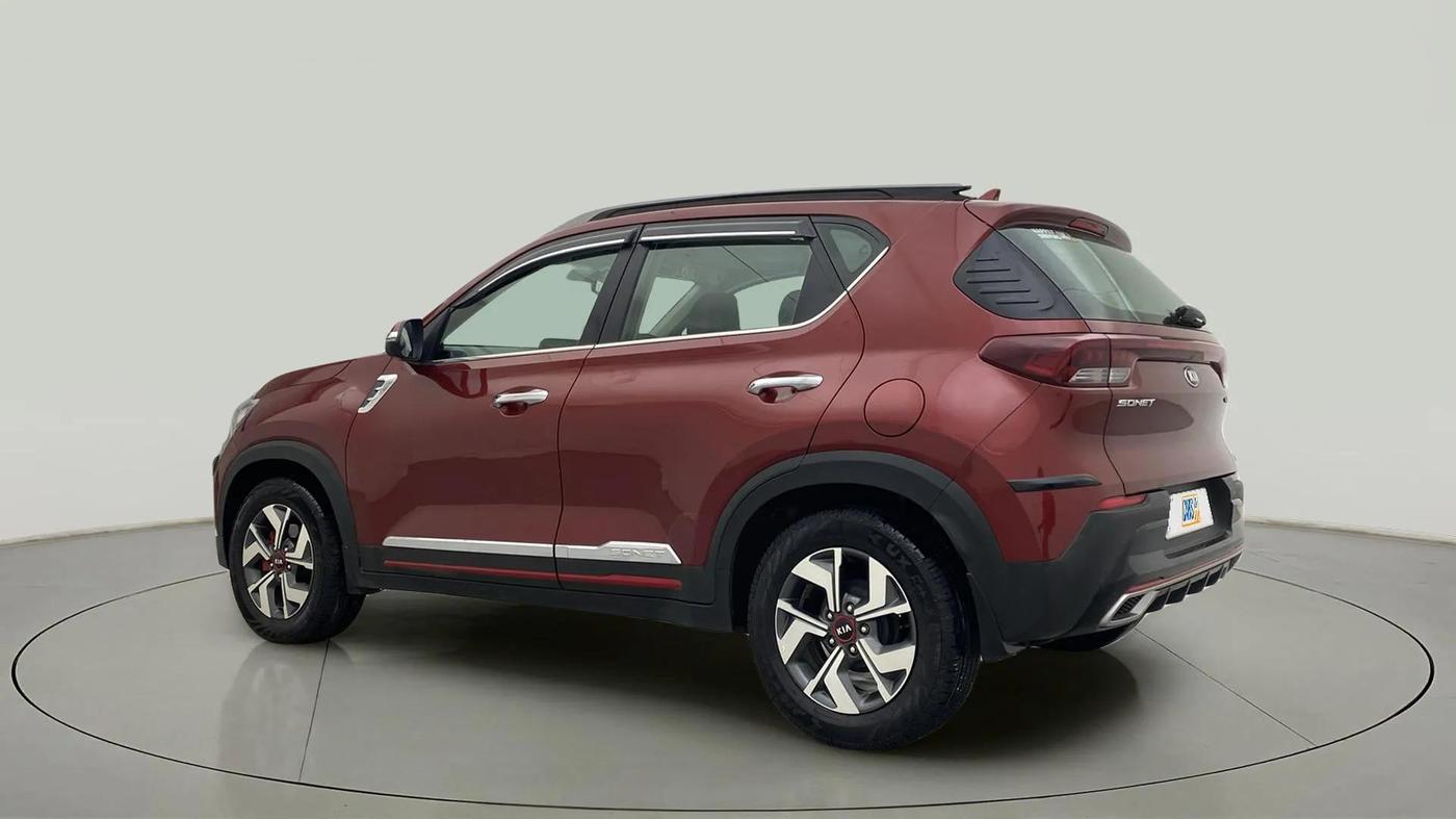 2021 KIA SONET GTX PLUS 1.5 AT, Diesel, Automatic, 60,730 km, Left Back Diagonal