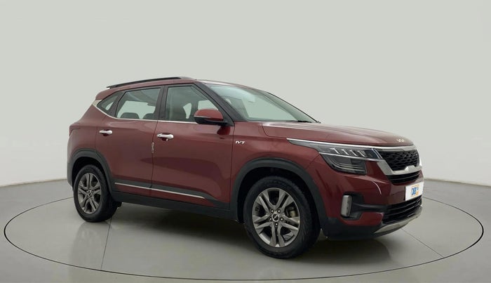 2022 KIA SELTOS HTX IVT 1.5 PETROL, Petrol, Automatic, 19,664 km, Right Front Diagonal