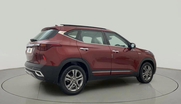 2022 KIA SELTOS HTX IVT 1.5 PETROL, Petrol, Automatic, 19,664 km, Right Back Diagonal