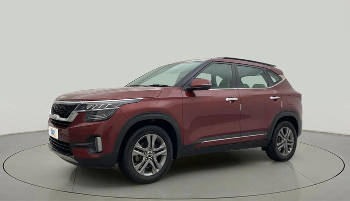 2022 KIA SELTOS HTX IVT 1.5 PETROL, Petrol, Automatic, 19,664 km, Left Front Diagonal