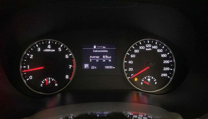 2022 KIA SELTOS HTX IVT 1.5 PETROL, Petrol, Automatic, 19,664 km, Odometer Image