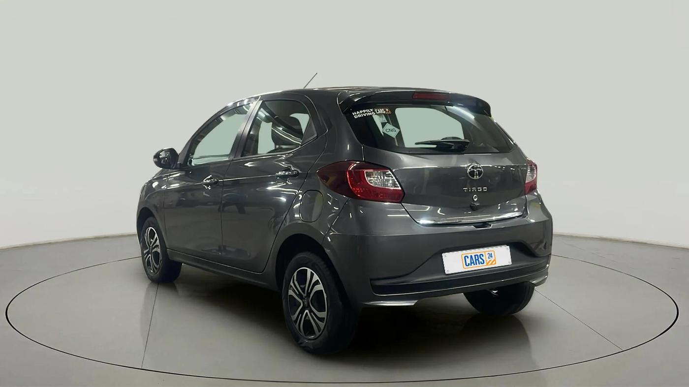 2024 Tata Tiago  XZA Plus CNG, CNG, Automatic, 12,733 km, Left Back Diagonal