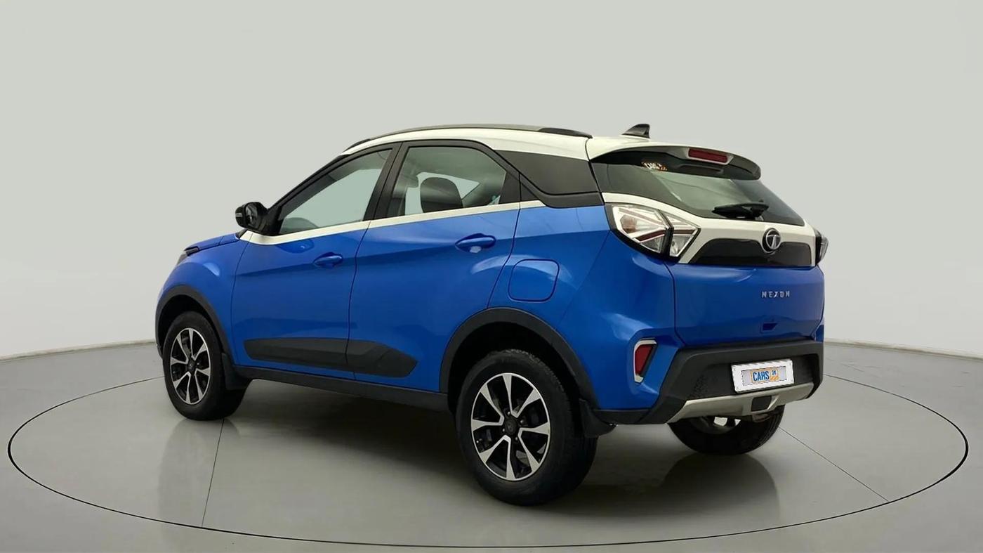 2020 Tata NEXON XZA PLUS (O) PETROL DUAL TONE, Petrol, Automatic, 43,394 km, Left Back Diagonal