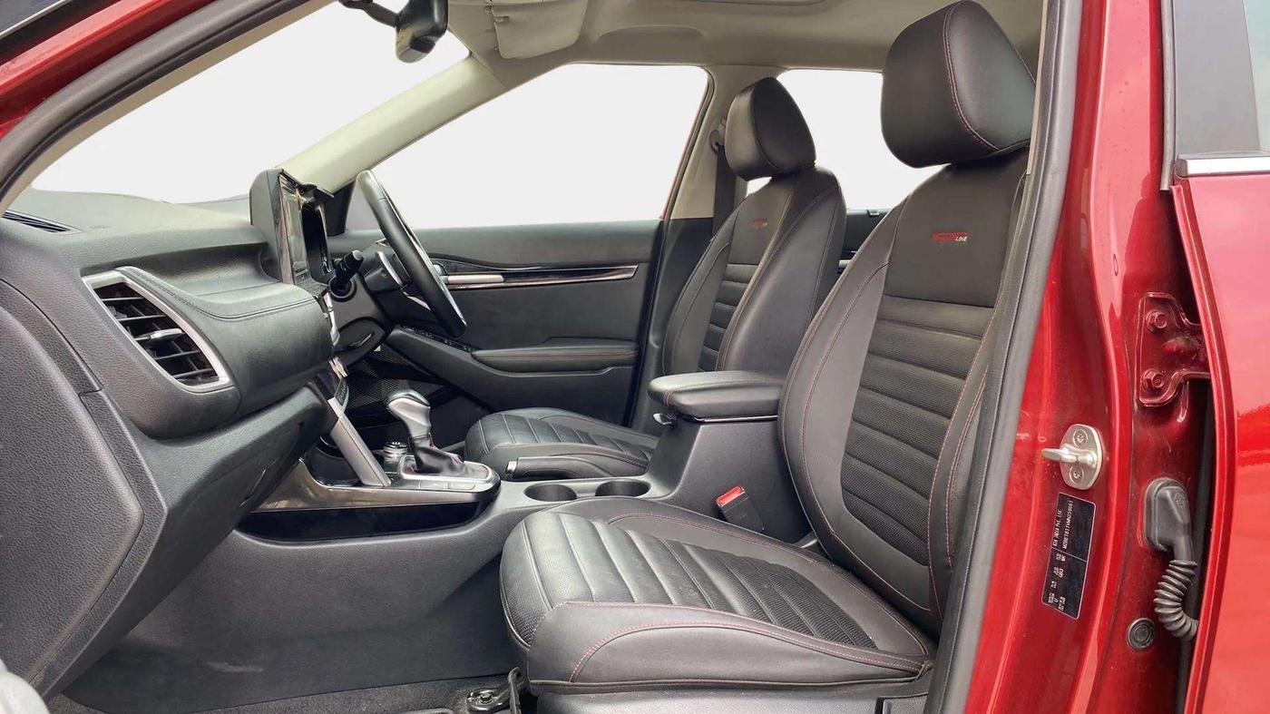 2021 KIA SELTOS GTX PLUS 1.4 PETROL DCT DUAL TONE, Petrol, Automatic, 24,223 km, Right Side Front Door Cabin