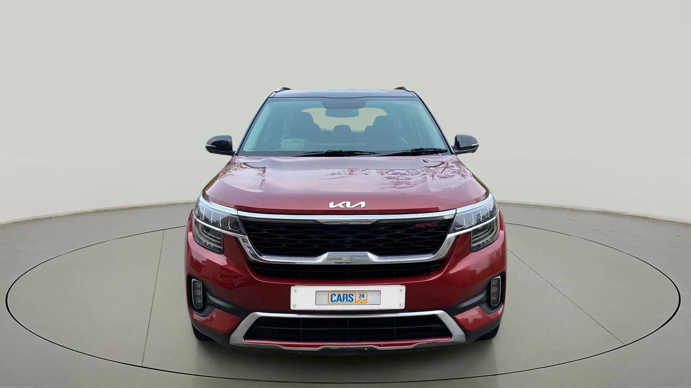 2021 KIA SELTOS GTX PLUS 1.4 PETROL DCT DUAL TONE, Petrol, Automatic, 24,223 km, Front