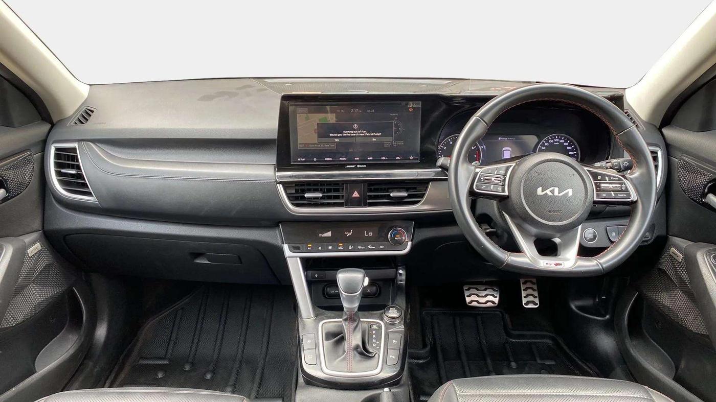 2021 KIA SELTOS GTX PLUS 1.4 PETROL DCT DUAL TONE, Petrol, Automatic, 24,223 km, Dashboard