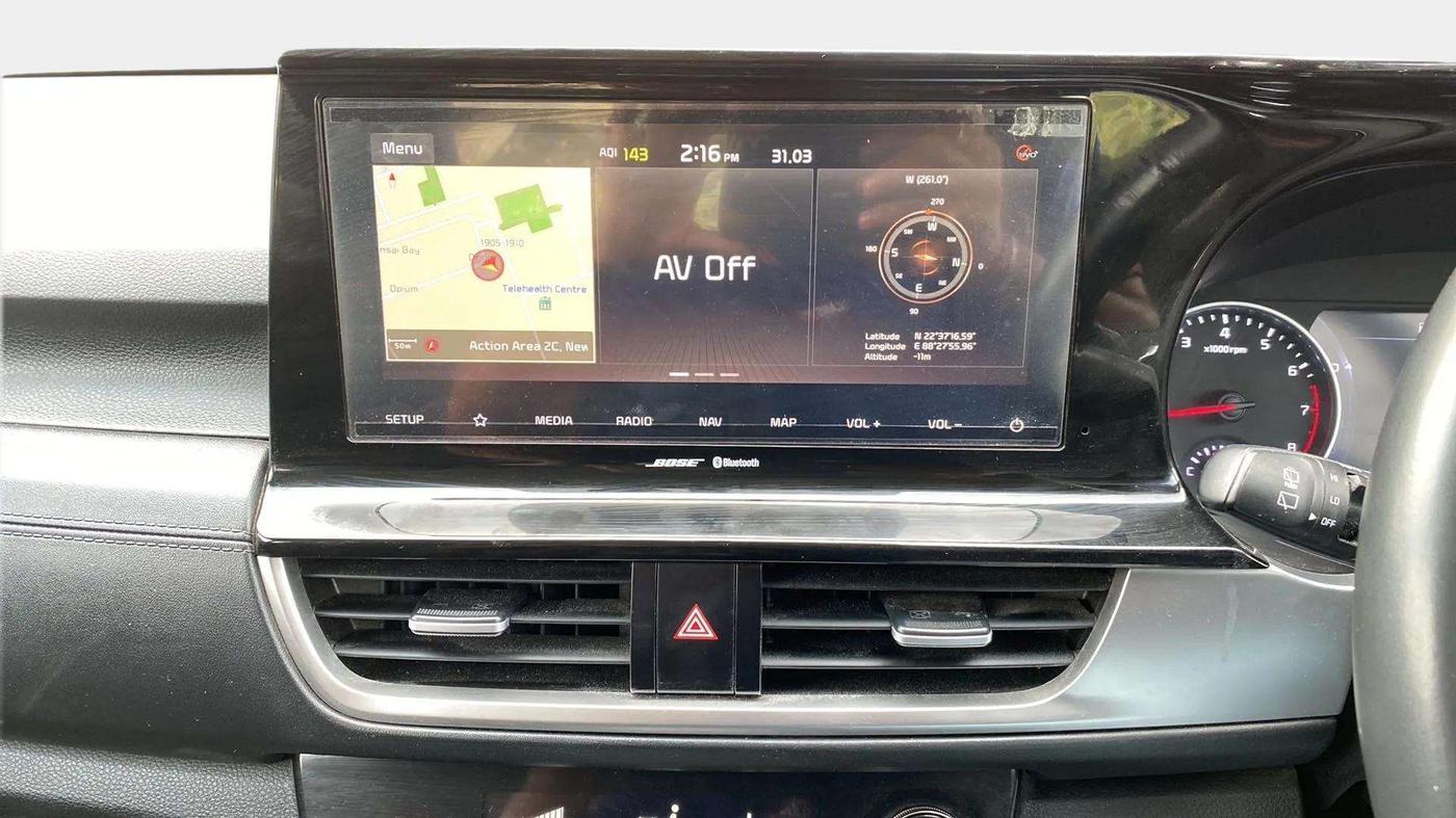 2021 KIA SELTOS GTX PLUS 1.4 PETROL DCT DUAL TONE, Petrol, Automatic, 24,223 km, Air Conditioner