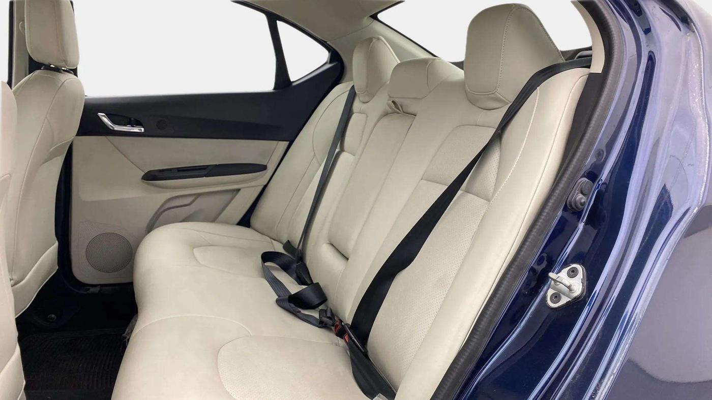 2023 Tata TIGOR XZ PLUS LEATHERETTE, Petrol, Manual, 7,848 km, Right Side Rear Door Cabin