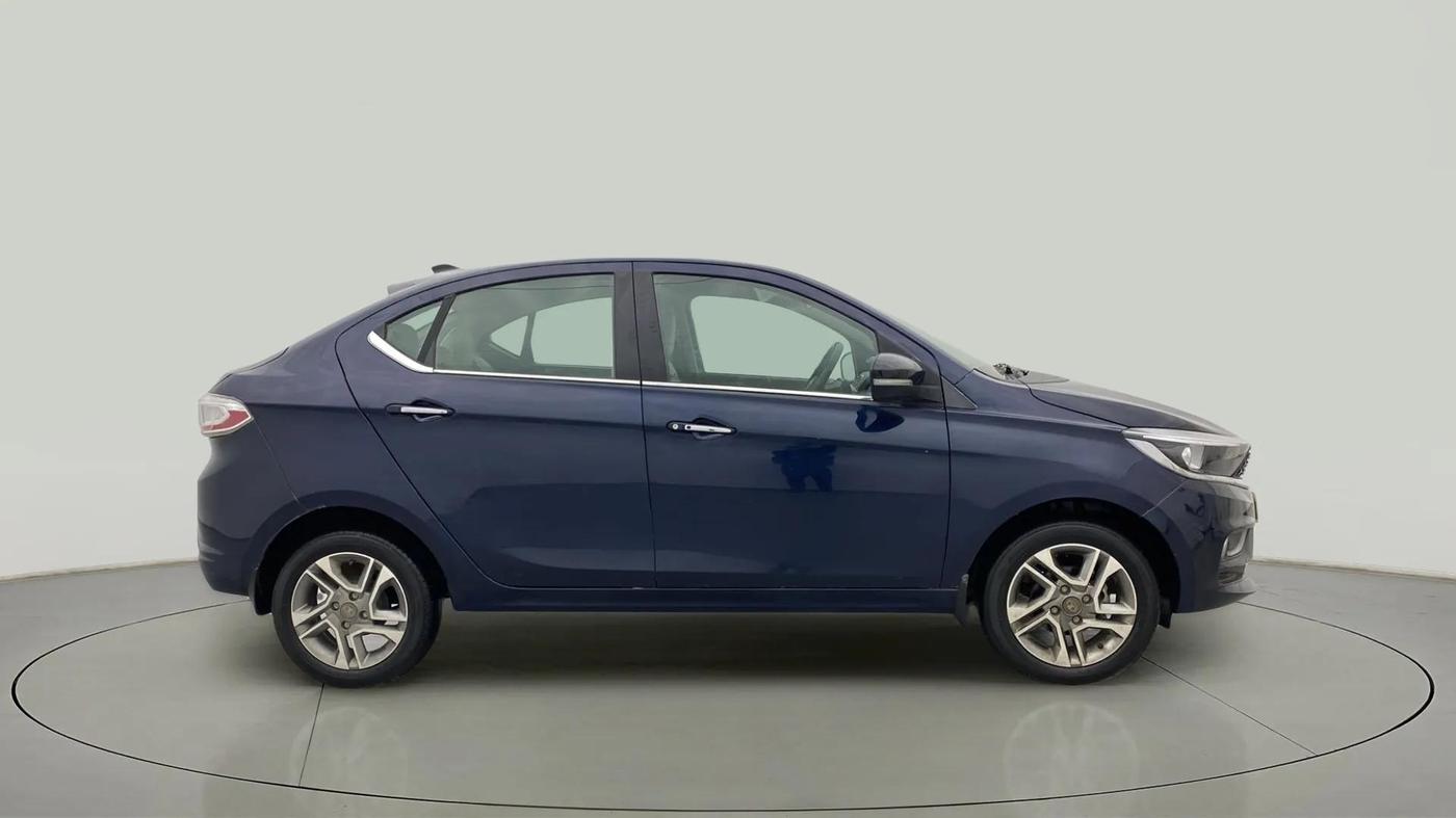 2023 Tata TIGOR XZ PLUS LEATHERETTE, Petrol, Manual, 7,848 km, Right Side View