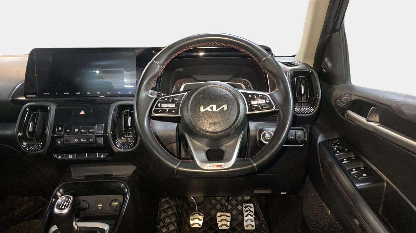 2022 KIA SONET GTX PLUS 1.5, Diesel, Manual, 25,148 km, Steering Wheel Close Up