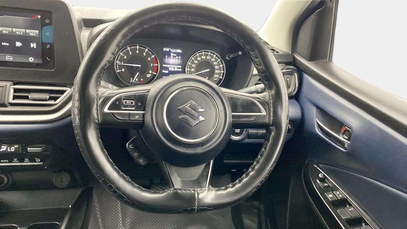 2024 Maruti Baleno ZETA 1.2 AGS, Petrol, Automatic, 48,408 km, Steering Wheel Close Up