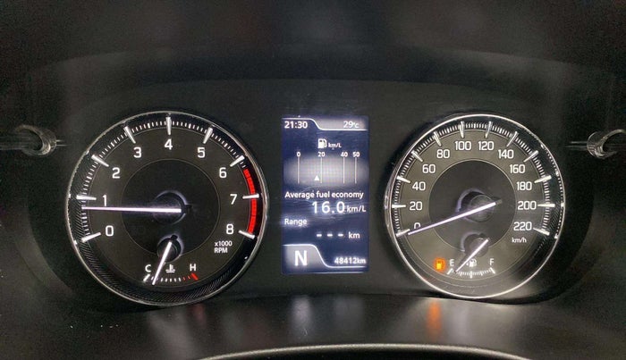 2024 Maruti Baleno ZETA 1.2 AGS, Petrol, Automatic, 48,408 km, Odometer Image
