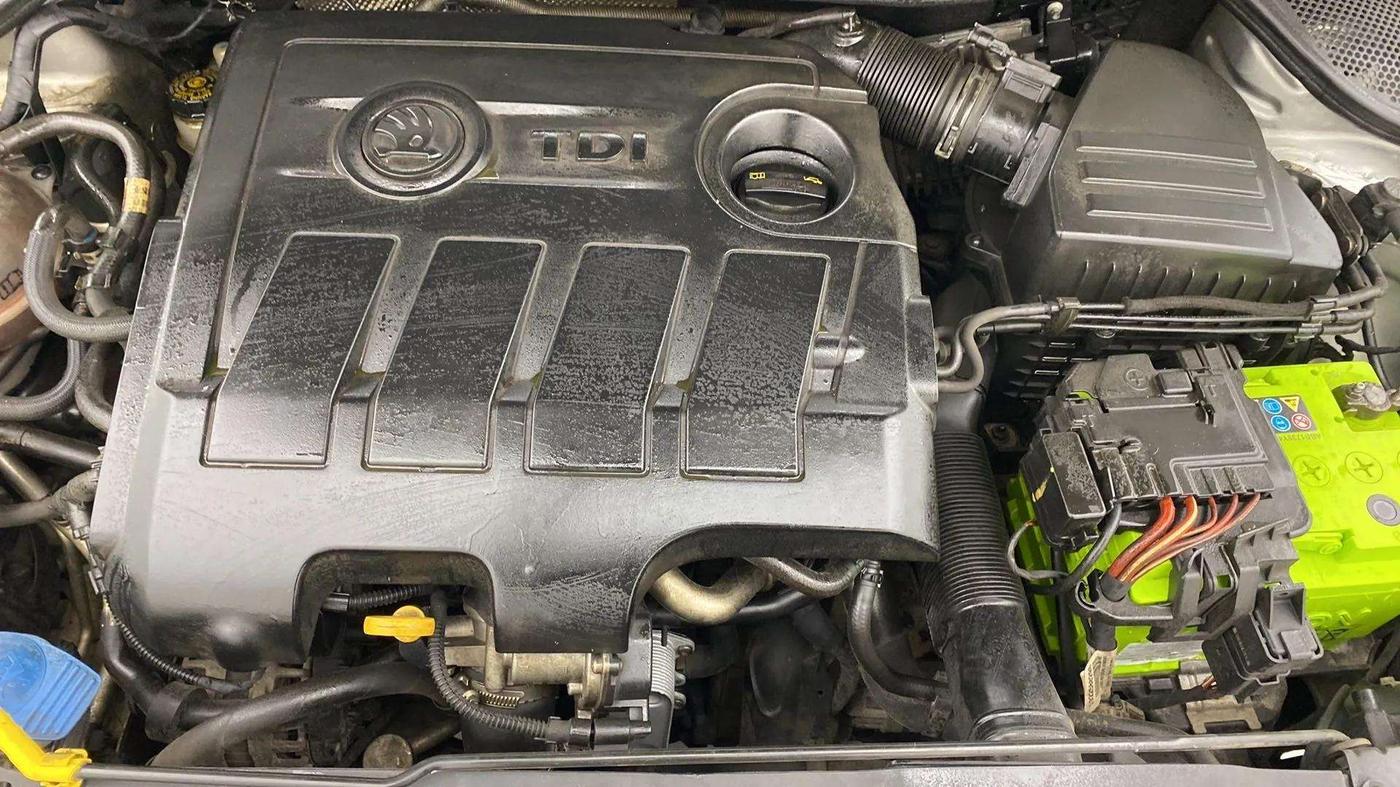 2019 Skoda Rapid AMBITION 1.5 TDI, Diesel, Manual, 96,145 km, Engine View