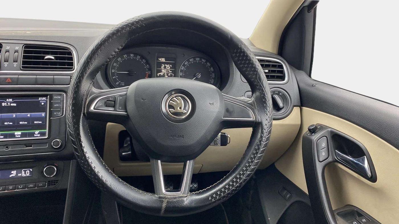 2019 Skoda Rapid AMBITION 1.5 TDI, Diesel, Manual, 96,145 km, Steering Wheel Close Up