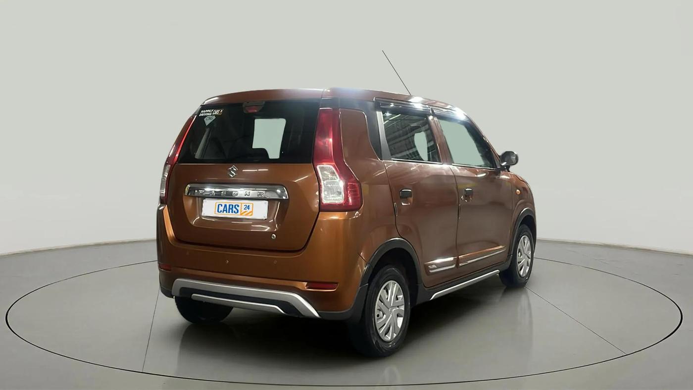 2021 Maruti New Wagon-R LXI CNG 1.0, CNG, Manual, 33,087 km, Right Back Diagonal