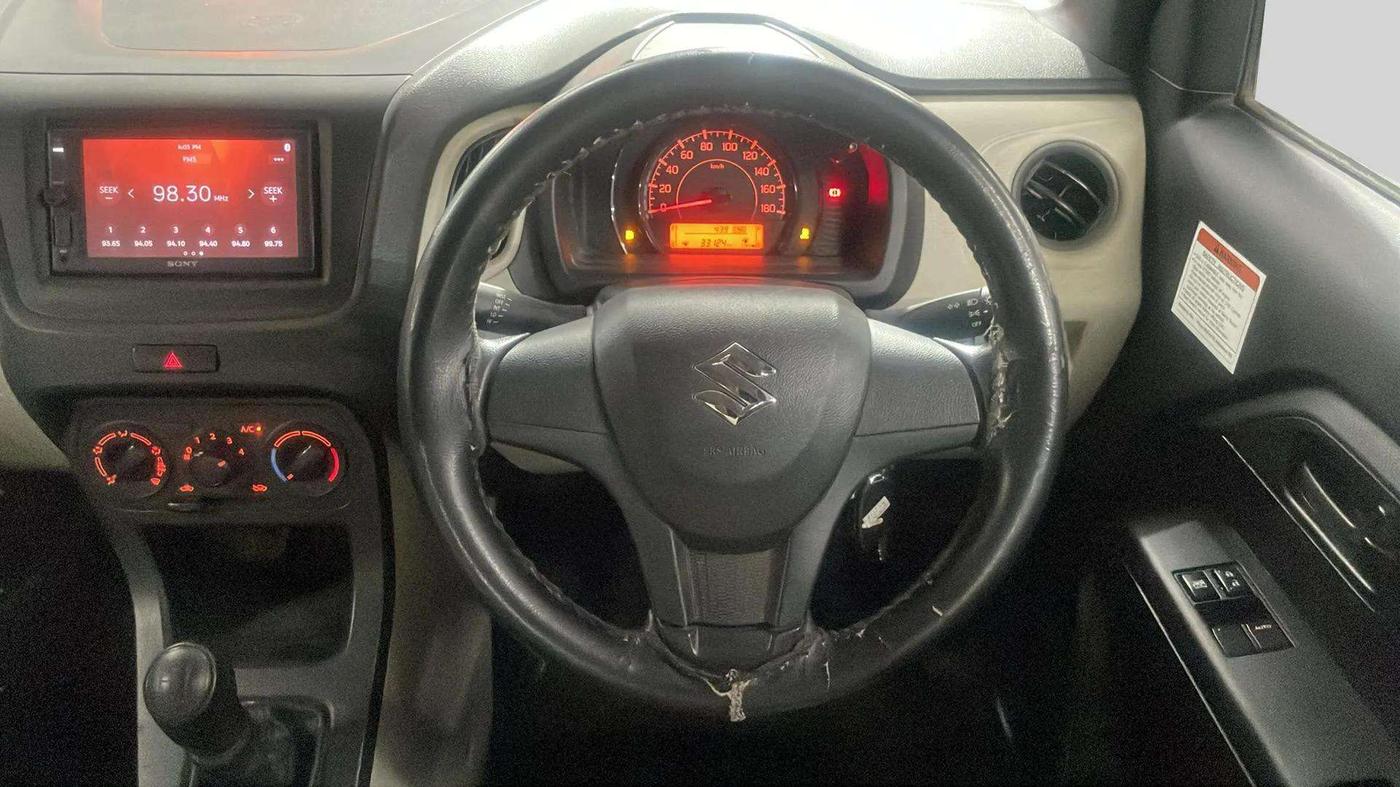 2021 Maruti New Wagon-R LXI CNG 1.0, CNG, Manual, 33,087 km, Steering Wheel Close Up