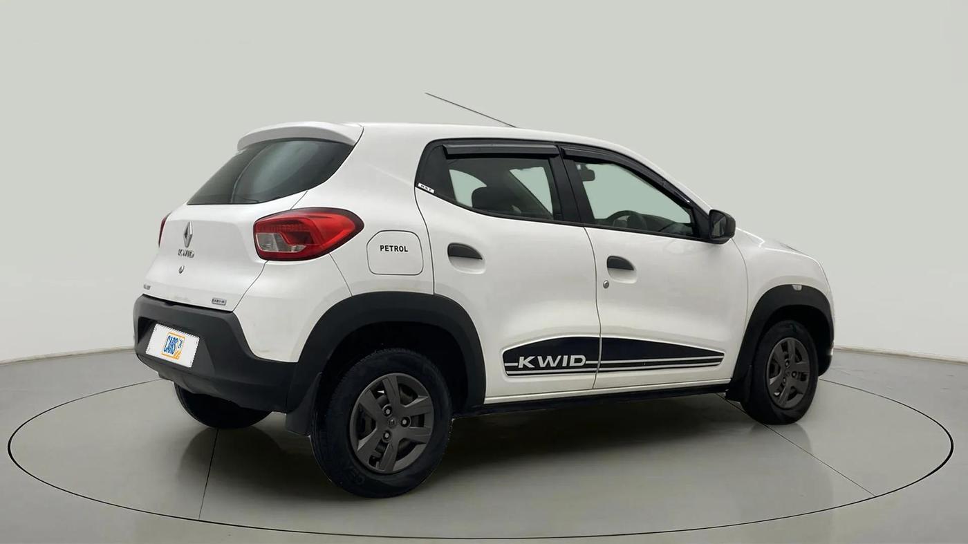 2018 Renault Kwid RXT 1.0 AMT (O), Petrol, Automatic, 49,120 km, Right Back Diagonal