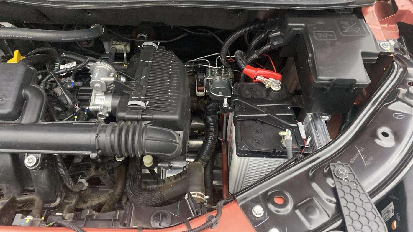 2024 Nissan MAGNITE  XE AMT EZ Shift, Petrol, Automatic, 6,970 km, Engine View - Left