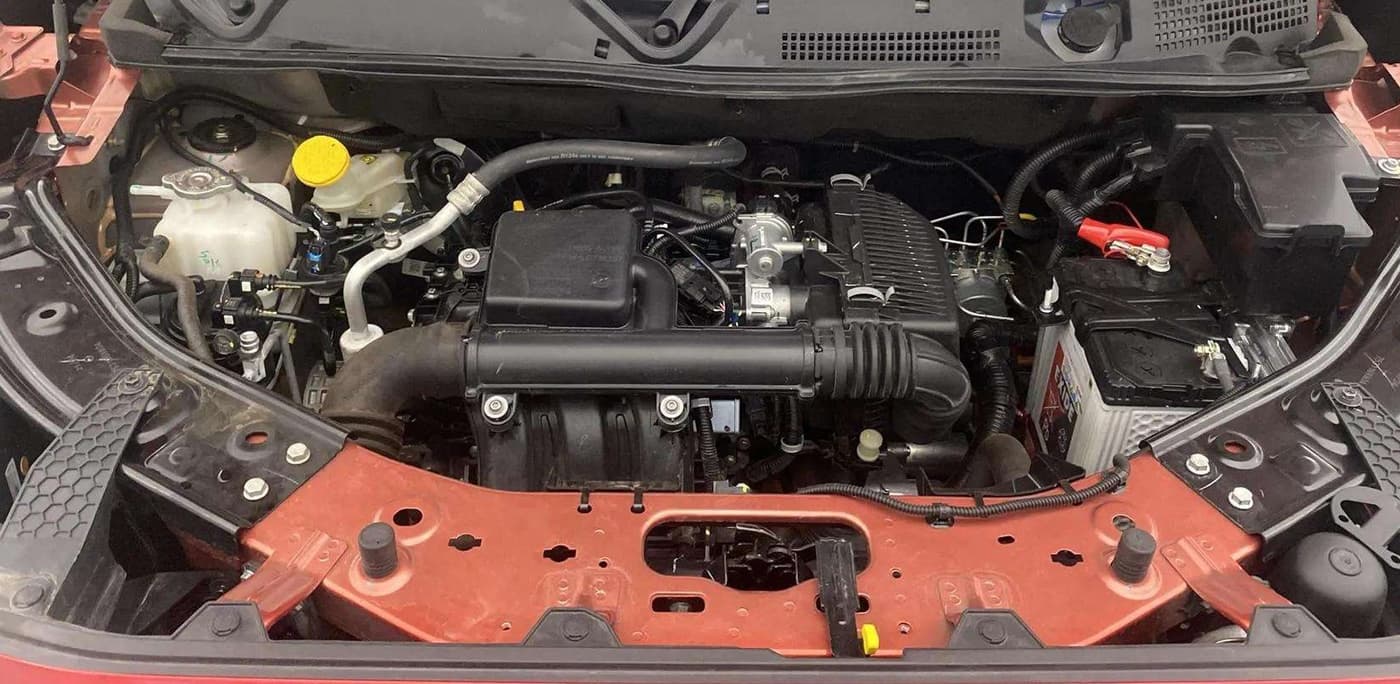 2024 Nissan MAGNITE  XE AMT EZ Shift, Petrol, Automatic, 6,970 km, Engine View