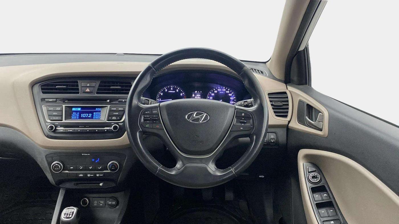 2014 Hyundai Elite i20 ASTA 1.2, Petrol, Manual, 71,306 km, Steering Wheel Close Up