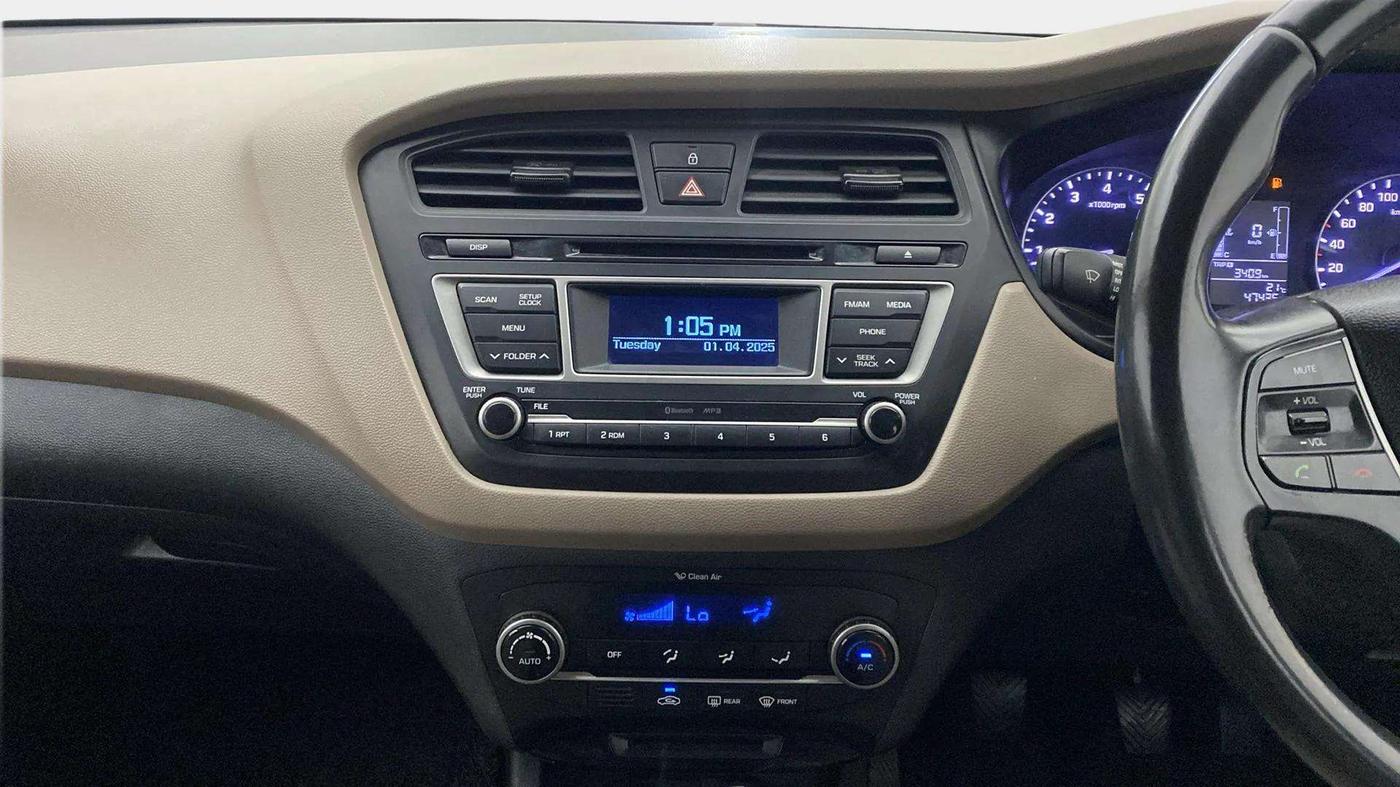 2015 Hyundai Elite i20 SPORTZ 1.2, Petrol, Manual, 47,591 km, Air Conditioner