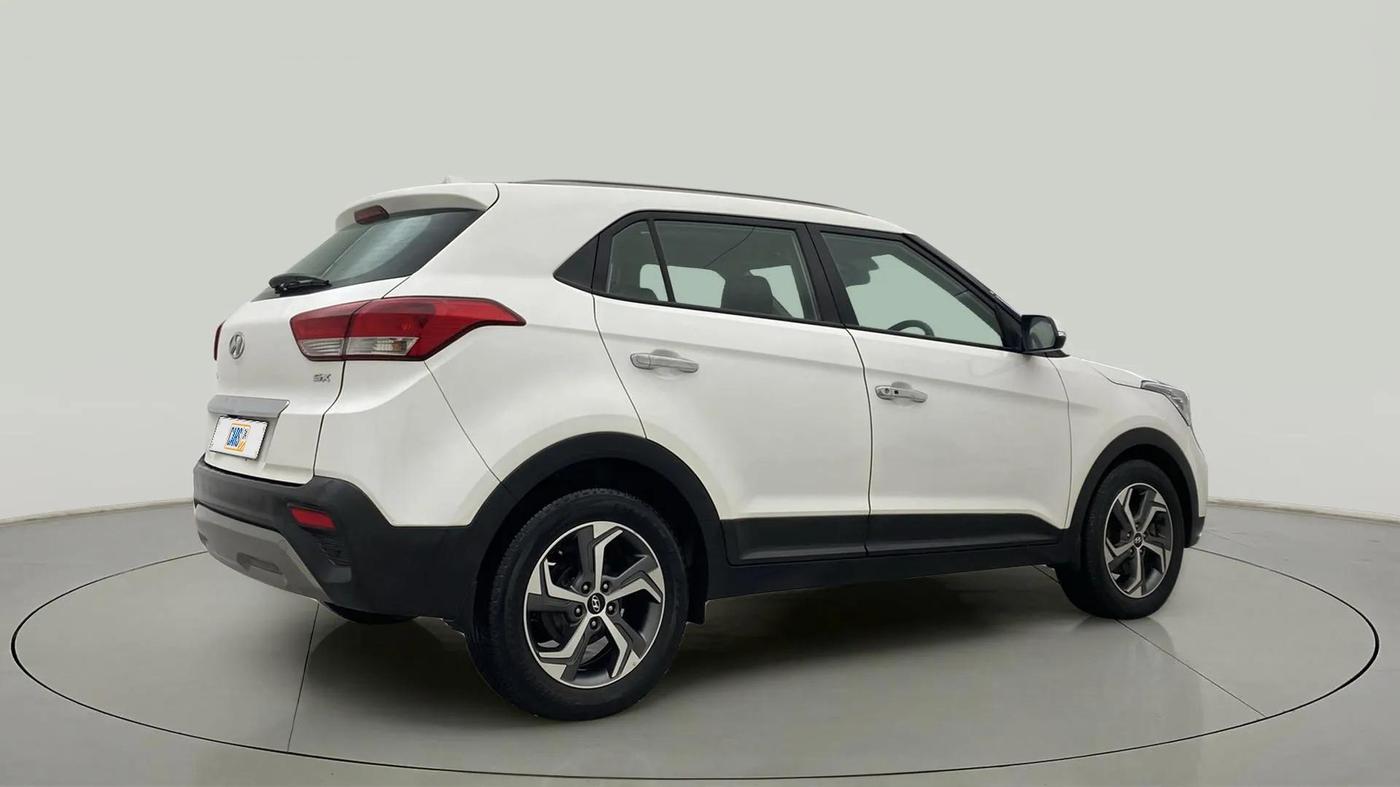 2018 Hyundai Creta SX (O) 1.6 DIESEL, Diesel, Manual, 25,240 km, Right Back Diagonal