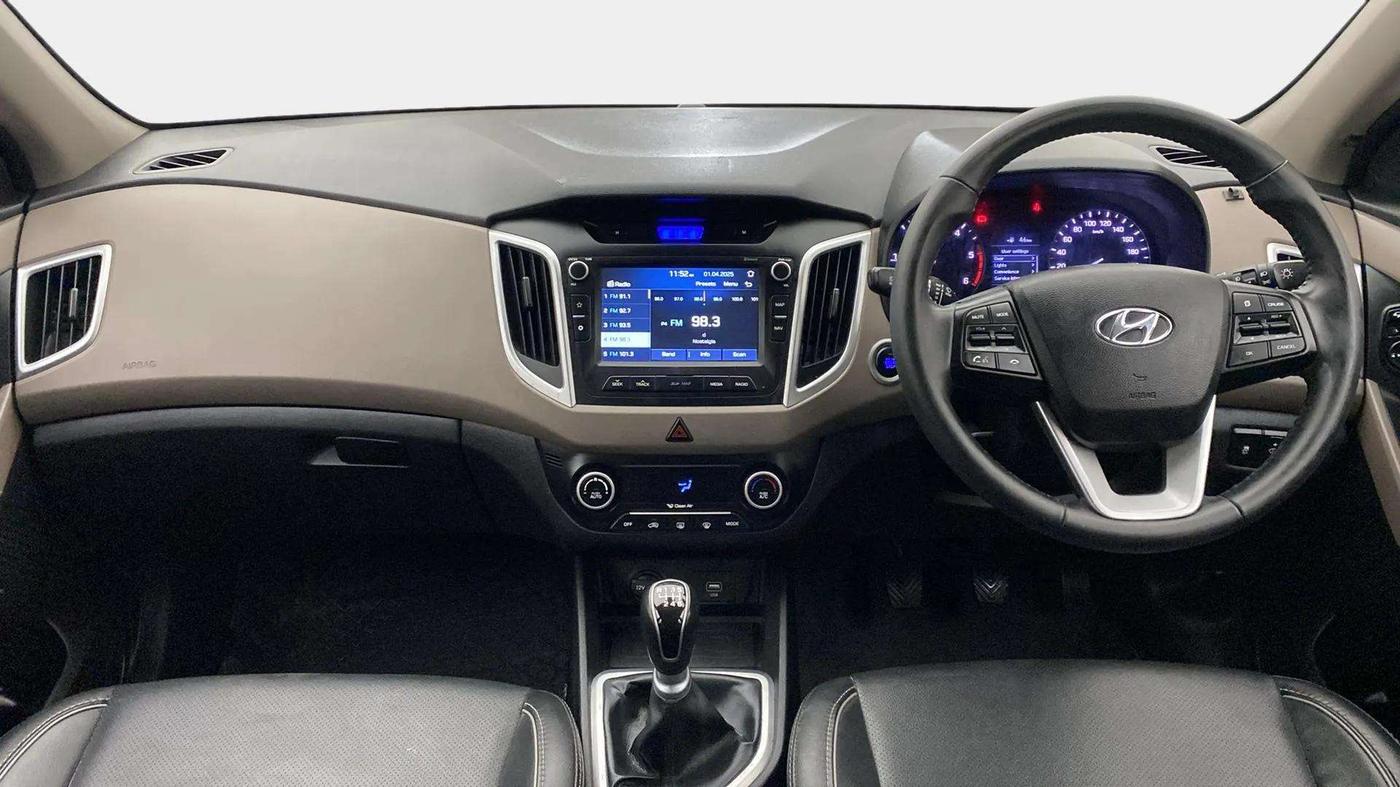 2018 Hyundai Creta SX (O) 1.6 DIESEL, Diesel, Manual, 25,240 km, Dashboard