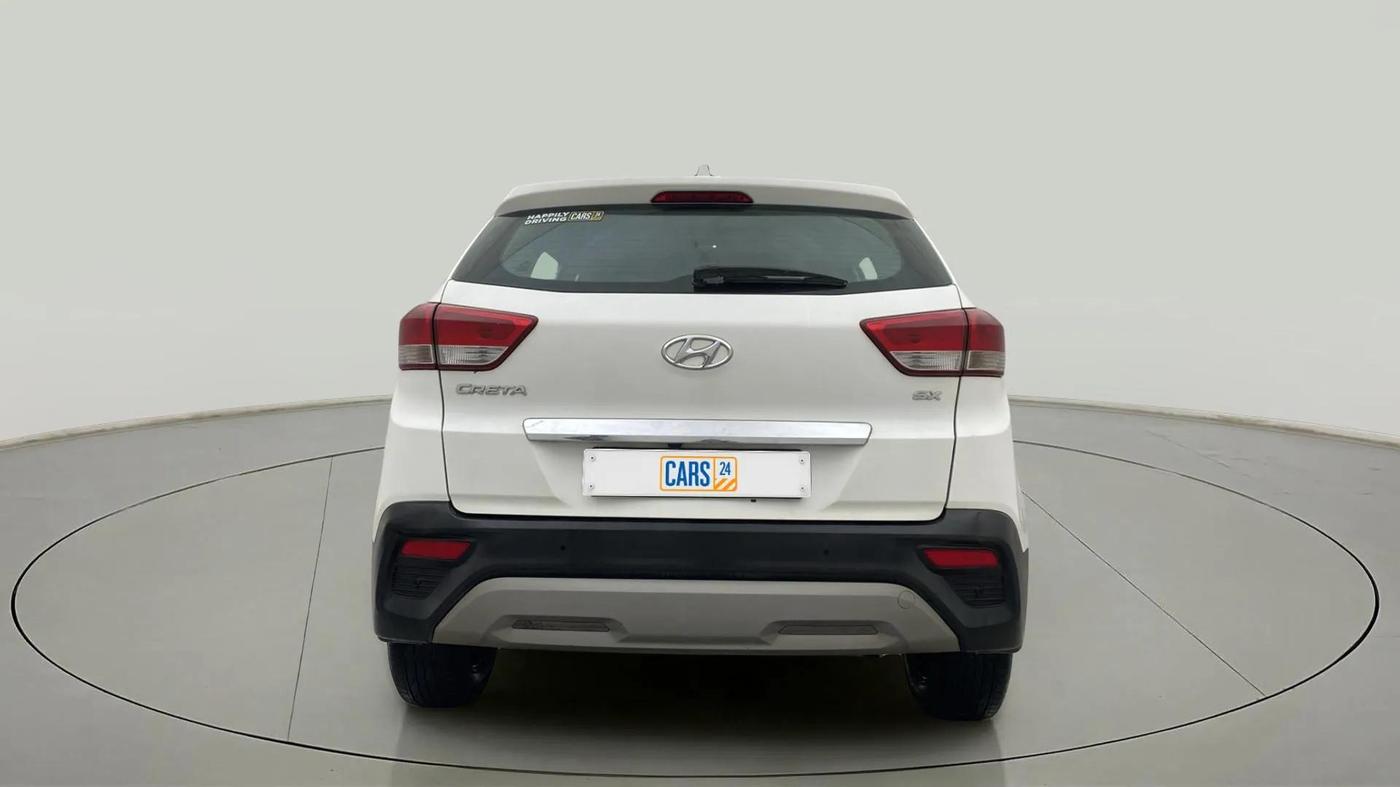 2018 Hyundai Creta SX (O) 1.6 DIESEL, Diesel, Manual, 25,240 km, Back/Rear