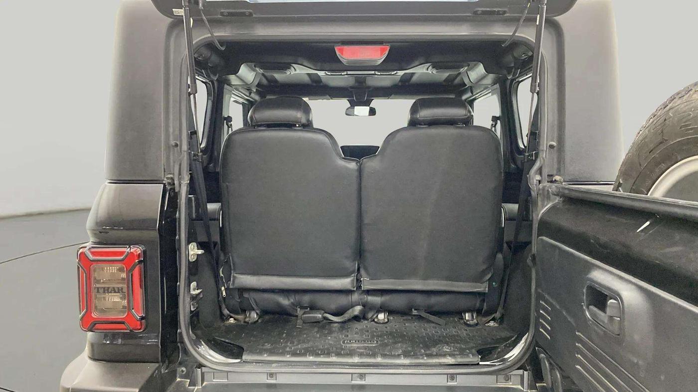 2021 Mahindra Thar LX PETROL HT 4WD AT, Petrol, Automatic, 37,539 km, Boot Inside