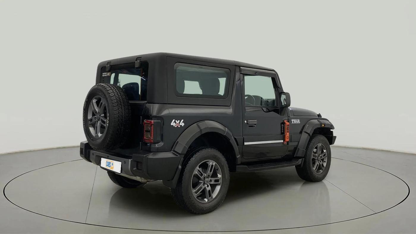 2021 Mahindra Thar LX PETROL HT 4WD AT, Petrol, Automatic, 37,539 km, Right Back Diagonal