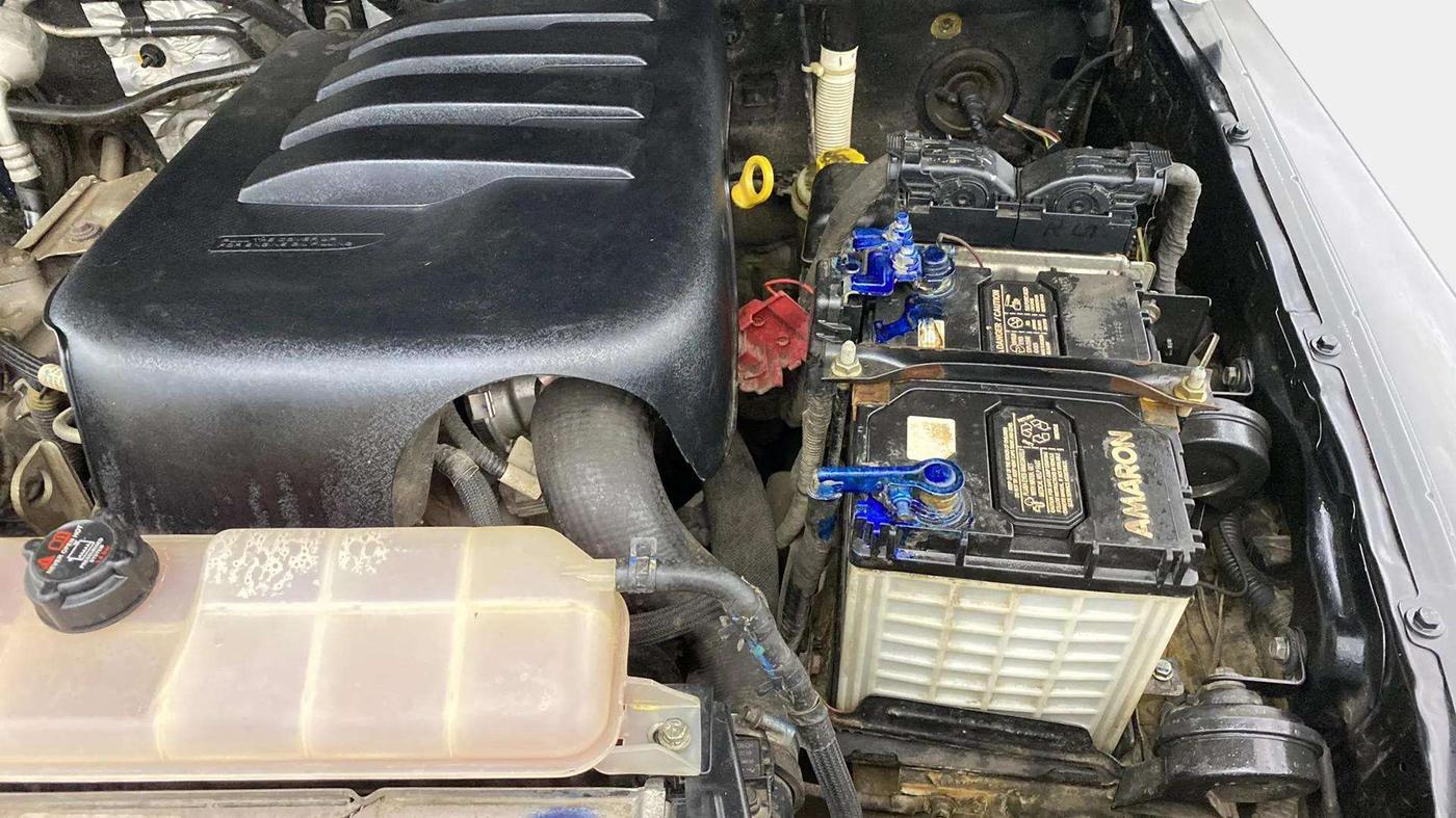 2021 Mahindra Thar LX PETROL HT 4WD AT, Petrol, Automatic, 37,539 km, Engine View - Left