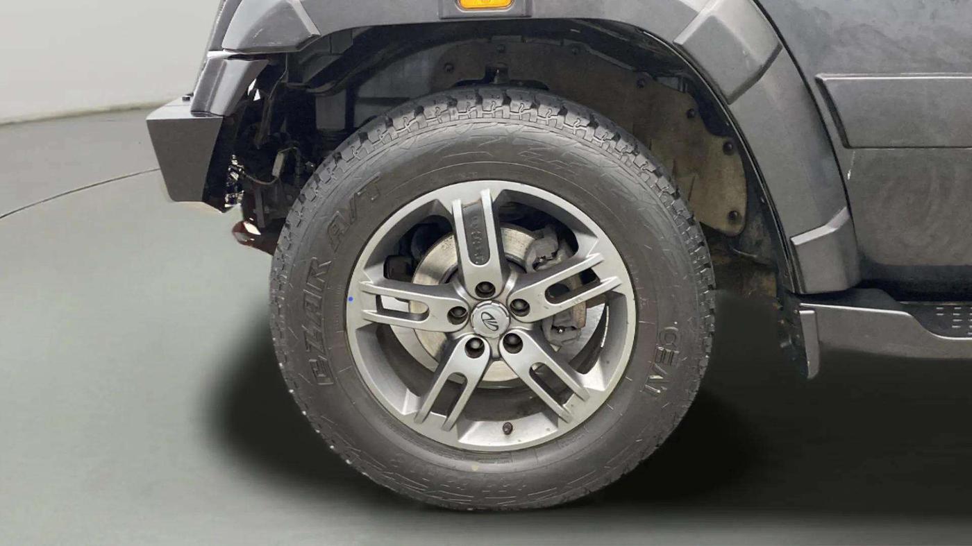 2021 Mahindra Thar LX PETROL HT 4WD AT, Petrol, Automatic, 37,539 km, Left Front Wheel