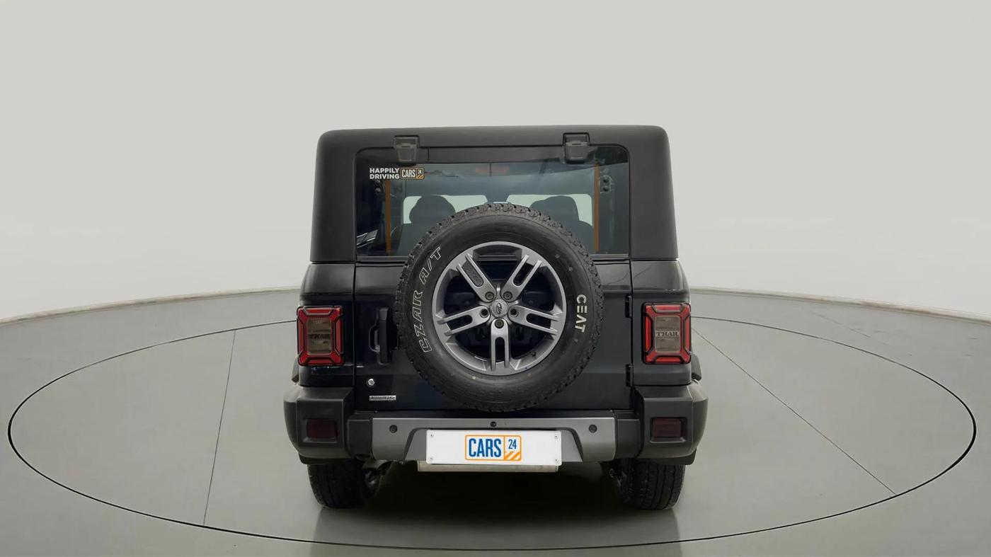 2021 Mahindra Thar LX PETROL HT 4WD AT, Petrol, Automatic, 37,539 km, Back/Rear
